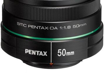 Представлен объектив Pentax SMC DA 50mm f/1.8