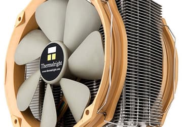 Охладитель Thermalright Archon SB-E X2 комплектуется двумя 140-миллиметровыми вентиляторами с максимальной скоростью вращения 1300 об/мин