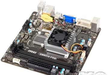 MSI интегрировала в системную плату C847IS-P33 процессор Intel Celeron 847