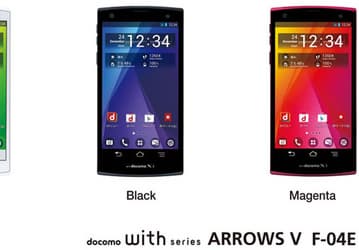 Fujitsu укомплектовала смартфон Arrows V F-04E на платформе NVIDIA Tegra 3 дактилоскопическим датчиком