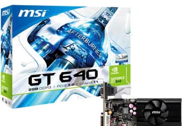 MSI выпускает низкопрофильный вариант GeForce GT 640 с тремя видеовыходами