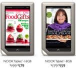 Barnes & Noble снижает цены на планшеты NOOK Tablet и NOOK Color