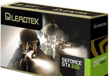 3D-карта Leadtek WinFast GTX 650 имеет короткую печатную плату, но занимает два слота