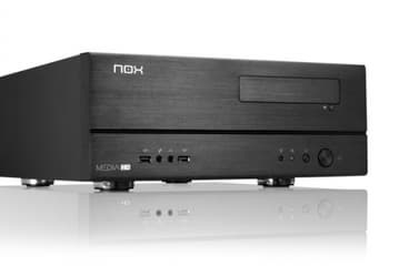 Недорогой корпус для HTPC с лаконичным дизайном — NOX Media HD