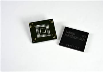 Samsung выпускает модули eMMC объемом 64 ГБ на базе флэш-памяти 10-нанометрового класса