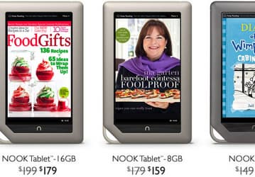 Barnes & Noble снижает цены на планшеты NOOK Tablet и NOOK Color