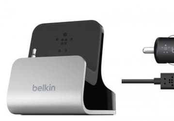 Компания Belkin первой представила аксессуары с разъемом Lightning