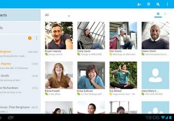 Skype 3.1 для Android — портретный режим звонков на планшете
