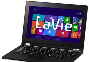 Гибрид планшета и смартбука  NEC LaVie Y приходится братом-близнецом Lenovo IdeaPad Yoga 11