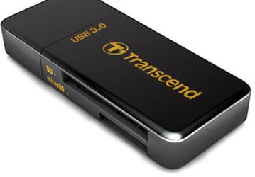 Внешнее устройство для работы с картами памяти Transcend RDF5 оснащено интерфейсом USB 3.0 
