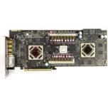 Графические процессоры 3D-карты HIS Radeon HD 7970 X2 работают на частоте 1050 МГц