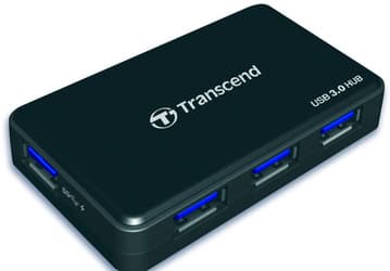 Transcend выпускает миниатюрный концентратор USB 3.0 с поддержкой быстрой зарядки мобильных устройств