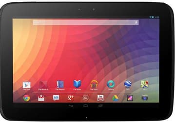Разрешение экрана планшета Google Nexus 10 равно 2560 x 1600 пикселей