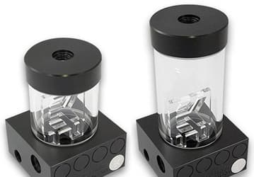 EK Water Blocks объединяет в устройствах серии EK-D5 X-RES CSQ помпы и резервуары для СВО