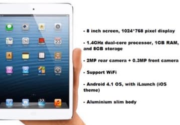 GooPad mini — китайский ответ Apple iPad mini