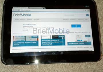 Планшет Google Nexus 10: процессор Exynos 5250 (Cortex-A15), Android 4.2 и экран разрешением 2560 x 1600 пикселей