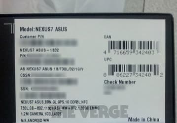 Продажи планшета Nexus 7 с 32 ГБ памяти начнутся 29 октября, но первые счастливчики уже получили новинку в свои руки
