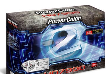 Графические процессоры 3D-карты PowerColor HD 7990 разгоняются до 925 МГц
