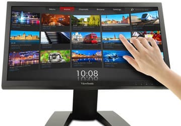 Начались продажи мониторов ViewSonic TD2220 с оптическими сенсорами, способными распознавать два прикосновения одновременно