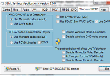 Windows 8 Codecs v.1.41 - сборники популярных кодеков для ОС Windows 8