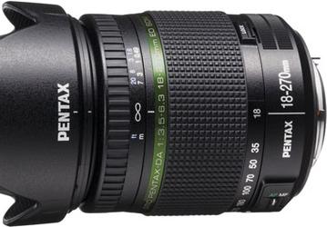Объектив smc PENTAX DA 18-270mm F3.5-6.3 ED SDM — «ультразум» для камер с байонетом K 