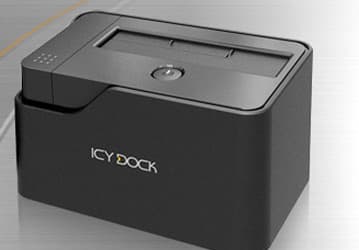 Док для накопителей Icy Dock MB981U3-1S оснащен портами USB 3.0 и eSATA