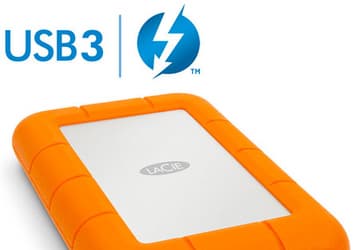 LaCie представила внешние накопители Rugged USB 3.0 Thunderbolt 
