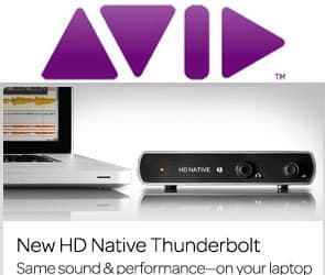 Avid Audio и RSPE Audio Solutions представили звуковой интерфейс Avid Thunderbolt HD | Native Interface 