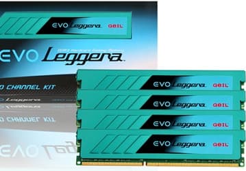 Комплекты ОЗУ GeIL Evo Leggera достигают частоты 2800 МГц с низкопрофильными радиаторами