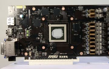 Графический процессор 3D-карты MSI GeForce GTX 660 HAWK будет разогнан до 1176 МГц