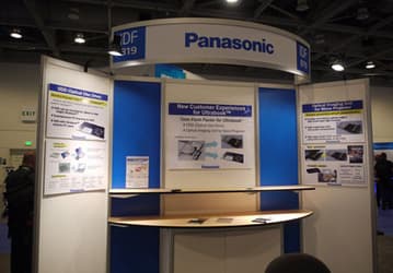 IDF 2012, выставка: тонкие оптические приводы и проекторы Panasonic для ультрабуков