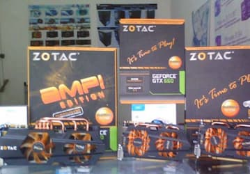 ZOTAC оснастит 3D-карту GeForce GTX 660 AMP! кулером с двумя тепловыми трубками