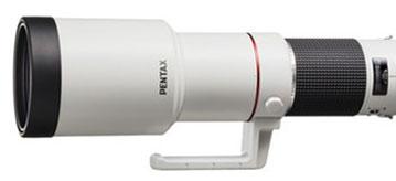 Длина объектива HD PENTAX DA 560mm F5.6 ED AW для камер с байонетом K превышает полметра