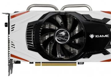 Система охлаждения 3D-карты Colorful iGame GTX 650 Flame Wars X насчитывает две тепловые трубки