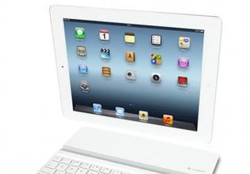 Logitech начинает продажи белой клавиатуры-крышки Ultrathin Keyboard Cover для iPad