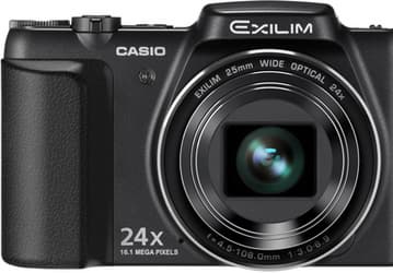 Компактная камера Casio EX-H50 оснащена 24-кратным трансфокатором