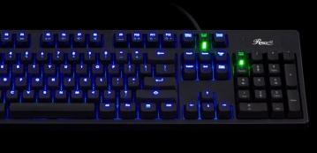 Rosewill выпускает механические клавиатуры RK-9100 с синей светодиодной подсветкой