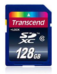 Transcend выпускает карту памяти SDXC Class 10 объёмом 128 ГБ