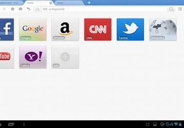 Новая версия Maxthon Mobile for Tablets 1.7 для Android 
