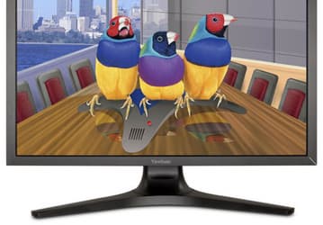 Основой 27-дюймового монитора ViewSonic VP2770-LED стала панель типа IPS разрешением 2560 х 1440 пикселей