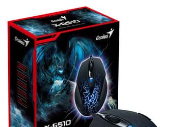Мышь Genius X-G510 имеет шесть кнопок и симметричный корпус