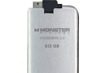 Внешние SSD Monster Digital Overdrive 3.0 характеризуются скоростью записи 150 МБ/с