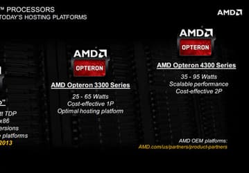 Серверные процессоры AMD Opteron с TDP 9 Вт (Kyoto) выйдут в середине года