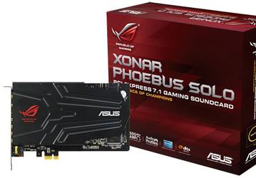 Представлена звуковая карта Asus ROG Xonar Phoebus Solo