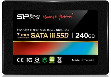 Твердотельные накопители Silicon Power Velox V55 и Slim S55 оснащены интерфейсом SATA 6 Гбит/с