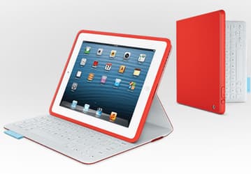 Обложка Logitech FabricSkin Keyboard Folio для планшетов iPad оснащена встроенной клавиатурой 