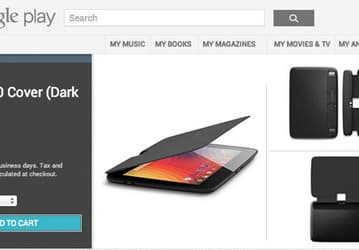 Google выпускает обложку для планшета Nexus 10