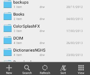 ES File Explorer 3.0.8.0 —  обновление файлового менеджера для Android