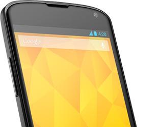 Google выпустит новую версию смартфона Nexus 4 – с 32 ГБ флэш-памяти и LTE
