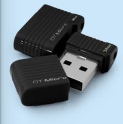 Объем миниатюрных флэшек Kingston DataTraveler Micro достигает 64 ГБ